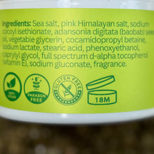 Load image into Gallery viewer, balancing sea salt scrub 12.5oz (juicy citrus)