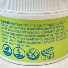 Charger l&#39;image dans la galerie, EN RUPTURE DE STOCK gommage clarifiant au sel marin 12oz (menthe eucalyptus)
